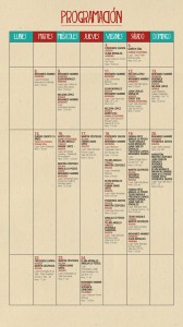 QUIERO CUENTO 2015 Programación